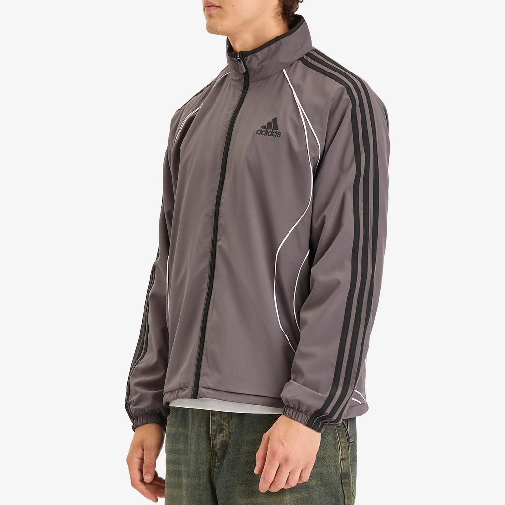 Adidas Originals Men's Teamgeist Track Top Grey Strata/Black